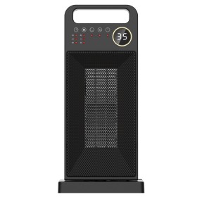Remote control three-speed electric heater